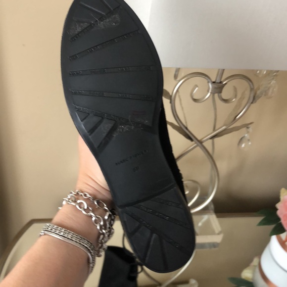 MARC FISHER Black Flat Over the Knee Boots - Picture 6 of 14